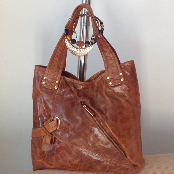 ✨🎇✨Kooba - \'Salty Caramel\' Leather Shoulder Bag
